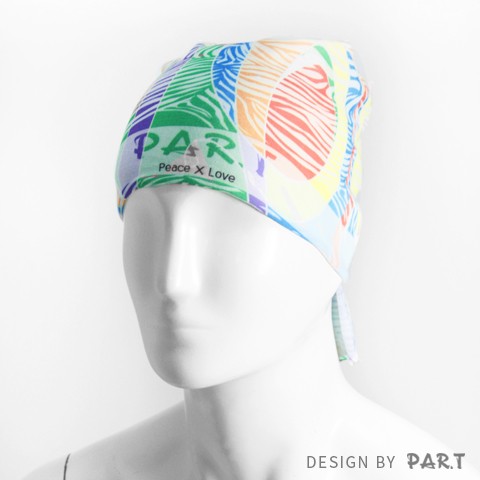 PAR.T | 彩虹商品-魔術頭巾(線條)