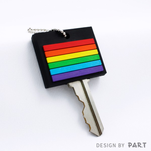 PAR.T | 彩虹商品-國旗鑰匙頭套