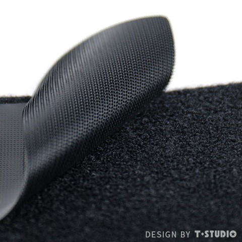 T-STUDIO | 薄型靜音粘貼補充包(黑)