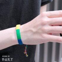 PAR.T | 彩虹商品-滿版衝浪手環