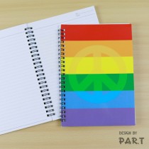 PAR.T | 彩虹商品-滿版筆記本